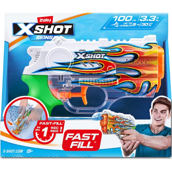 Zuru XShot Fast Fill Skins Water Blaster each