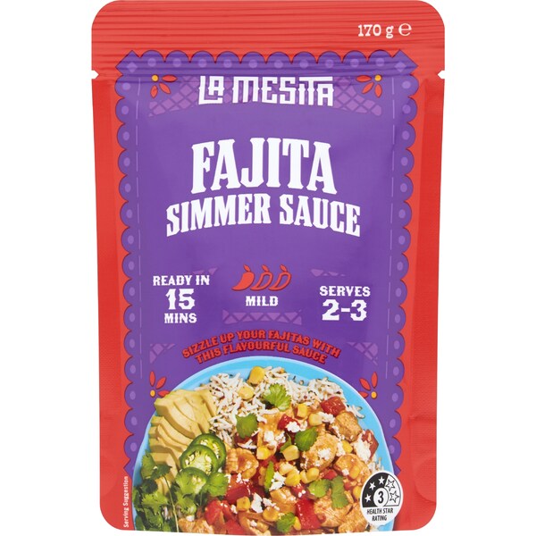 La Mesita Fajita Simmer Sauce 170g