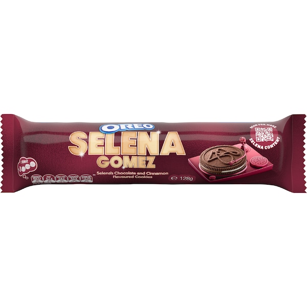 Oreo Selena Gomez Cookies Chocolate & Cinnamon 128g