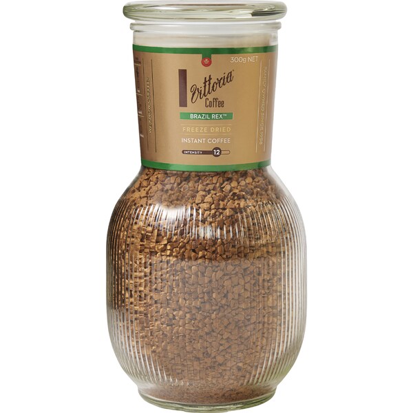 Vittoria Brazil Rex Freeze Dried Instant Coffee 300g