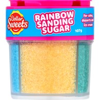 Dollar Sweets Rainbow Sanding Sugar
