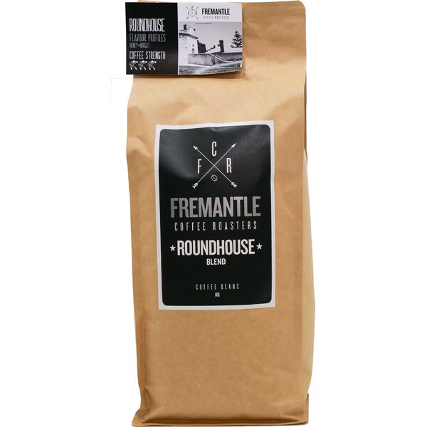 Fremantle Coffee Roasters Roundhouse Coffee Beans Blend 1kg