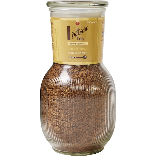 Vittoria Espresso Freeze Dried Instant Coffee 300g