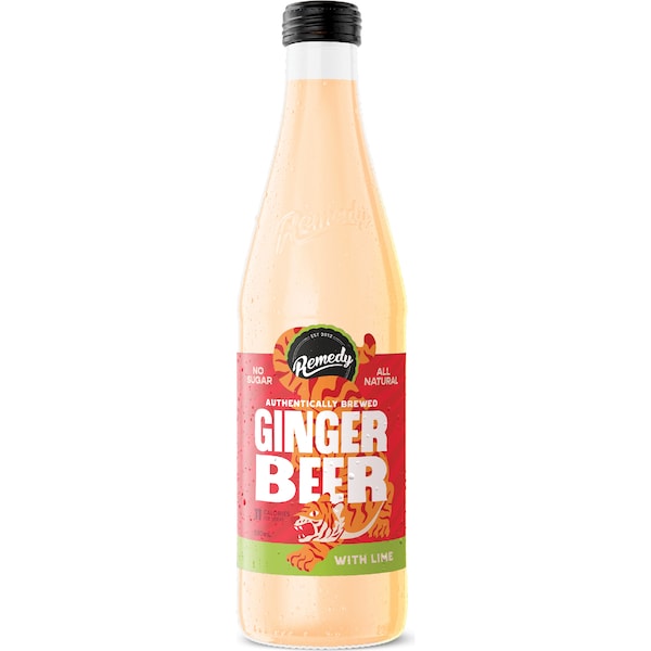 Remedy Ginger Beer With Lime 330mL