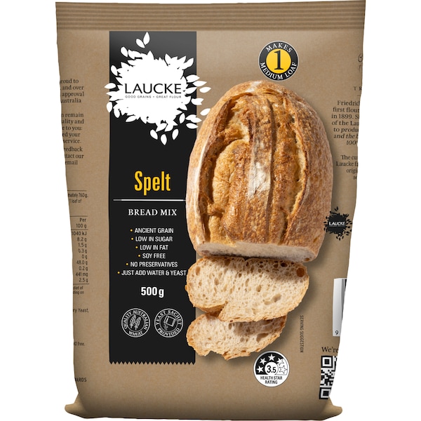 Laucke Spelt Bread Mix 500g