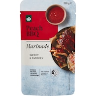 Woolworths Peach BBQ Marinade