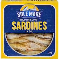 Sole Mare Wild Brisling Sardines In Oil