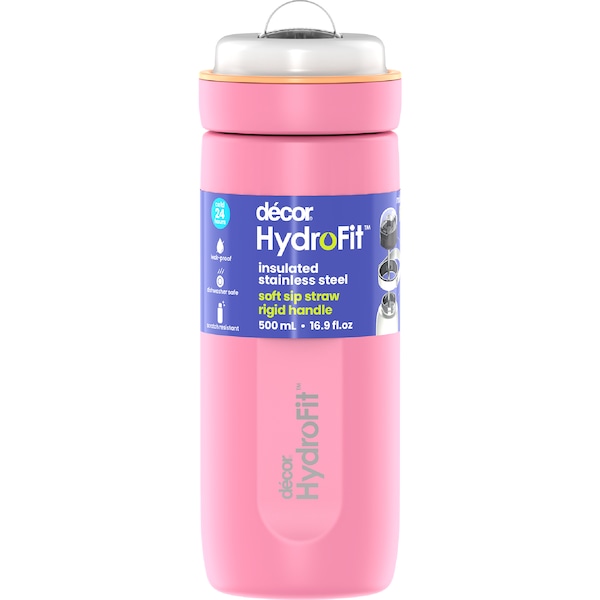 Decor Hydrofit Double Wall Bottle Assorted 500mL each