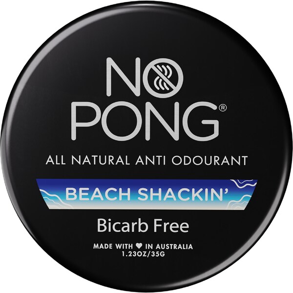 No Pong Solid Deodorant Beach Shackin' 35g