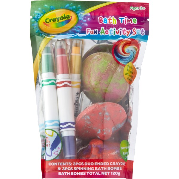 Crayola Bath Time Fun Activity Set each