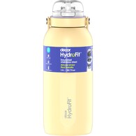 Decor Hydrofit Insulated Bottle Deluxe Straw Assorted 1.5L
