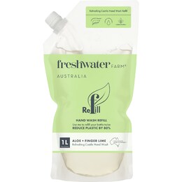Freshwater Farm Australia Hand Wash Refill Aloe & Finger Lime 1L – Woolworths