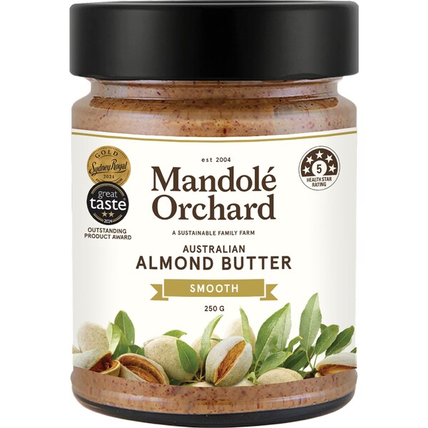 Mandole Orchard Almond Butter Smooth 250g