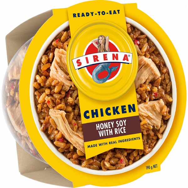 Sirena Honey Soy Chicken With Rice 190g