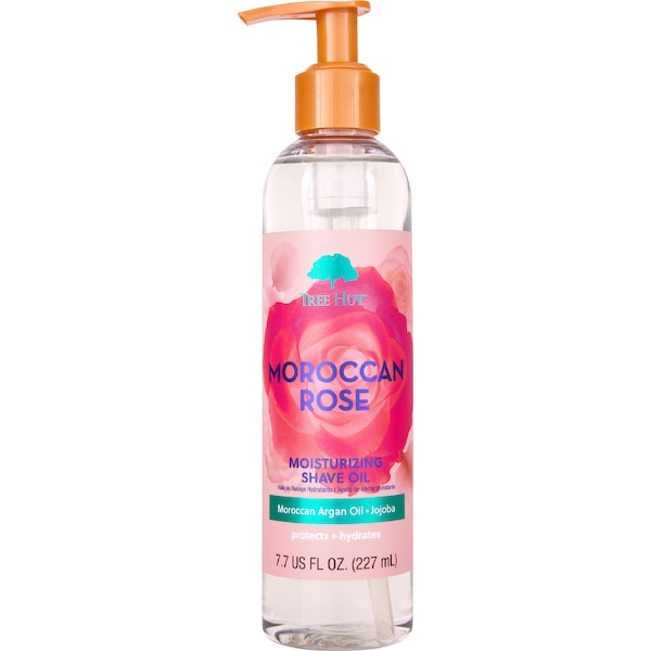Tree Hut Moisturising Shave Oil Moroccan Rose 227mL