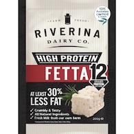 Riverina Dairy Co High Protein Fetta