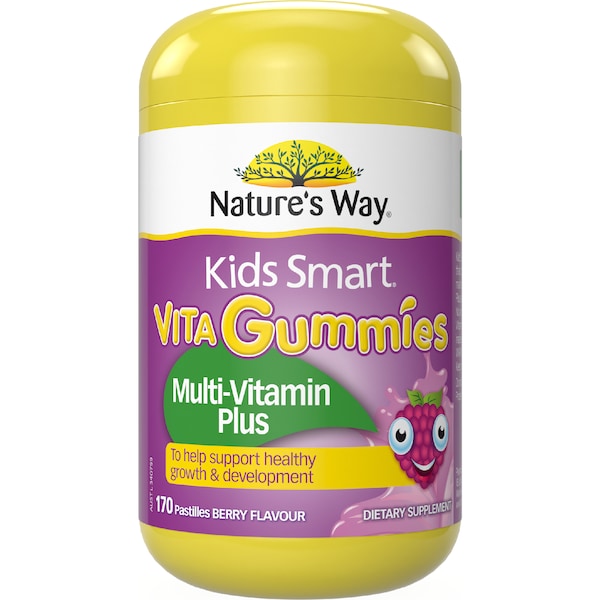 Nature's Way Kids Smart Vita Gummies Multivitamin Plus 170 pack