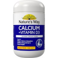 Nature's Way Calcium + Vitamin D3 Tablets