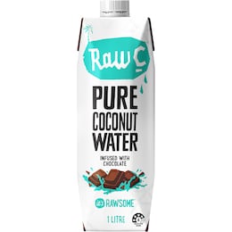 Raw C Raw C Pure Coconut Water Infused With Chocolate 1L