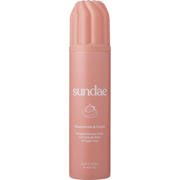 Sundae Whipped Shower Foam Strawberry & Cream 265mL