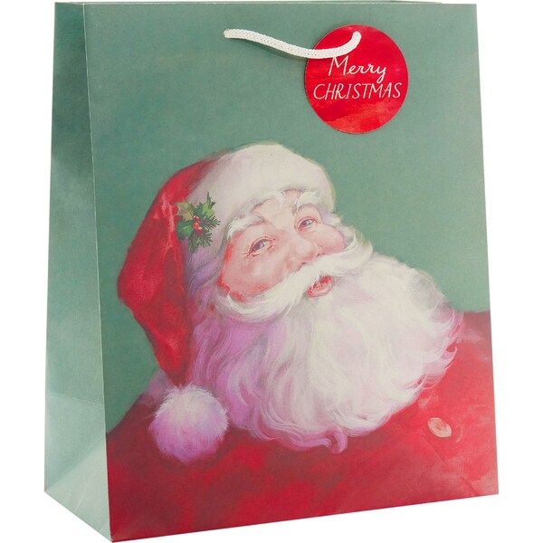 John Sands Christmas Gift Bag Santa each