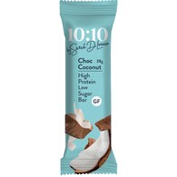 Sarah Di Lorenzo 10:10 High Protein Low Sugar Bar Coconut