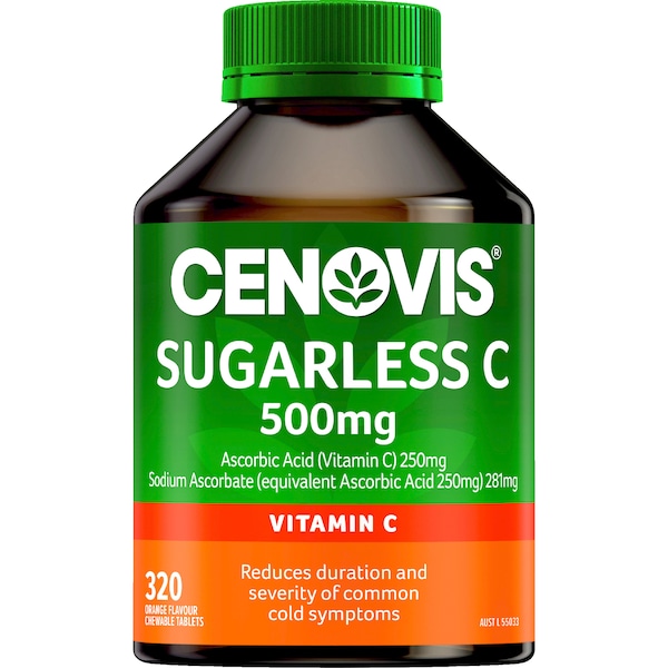 Cenovis Sugarless C Chewable Tablets 320 pack
