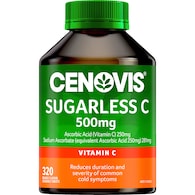 Cenovis Sugarless Vitamin C Chewable Tablets For Immune Support