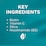 Blackmores Nails Hair & Skin Rapi Melt Blueberry Flavour Tablets 60 pack