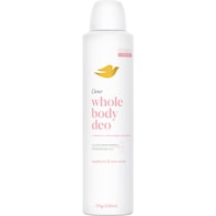 Dove Women Whole Body Deodorant Aerosol Raspberry Rose