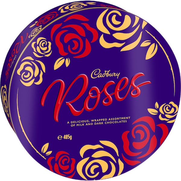 Cadbury Roses Tin 485g