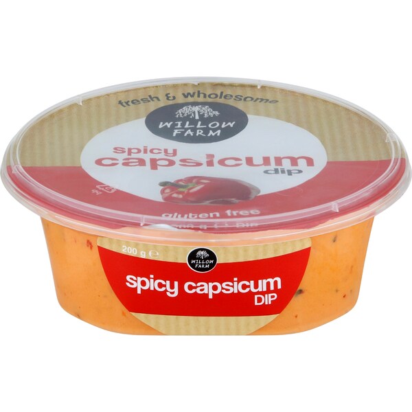 Willow Farm Dip Spicy Capsicum 200g