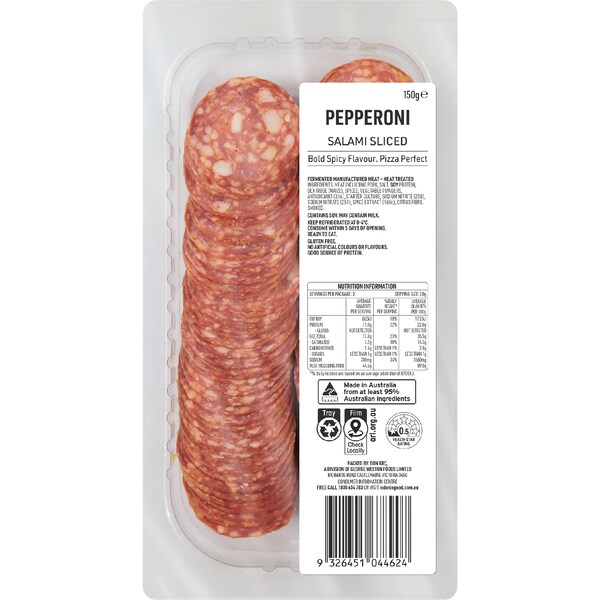 Pepperoni Salami Sliced 150g