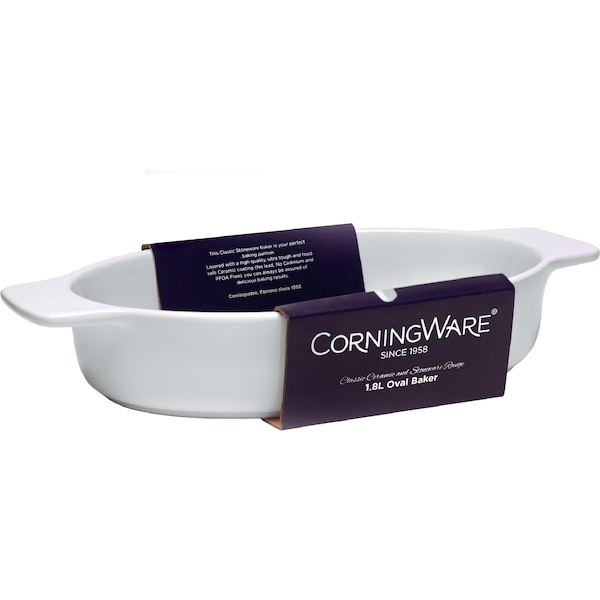Corningware Medium Oval Baker 1.8L each