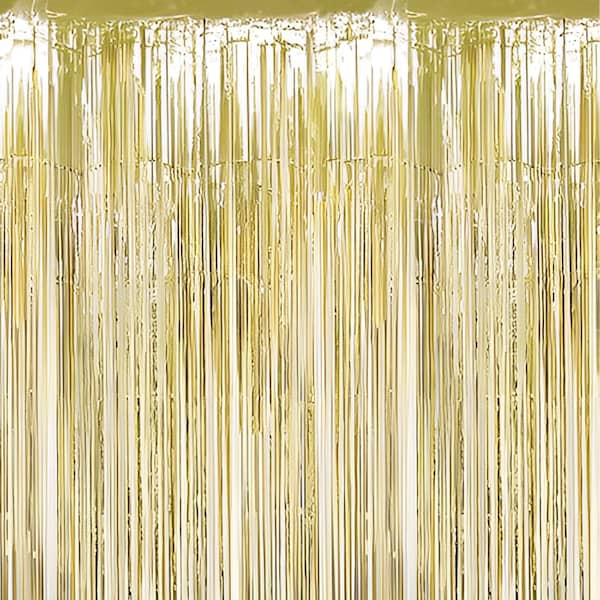Mirabella NYE Gold Foil Curtain each