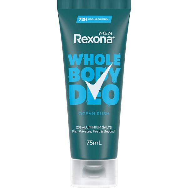 Rexona Men Whole Body Deodorant Cream Ocean Rush 75mL