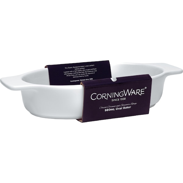 Corningware Small Oval Baker 980mL each