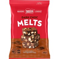 Nestle Bakers Choice Melts Dark Chocolate