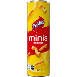 Twisties Minis Cheese Flavoured Snacks 115g – Woolworths