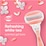 Gillette Venus Comfort Glide Razor White Tea & 6 Blades each