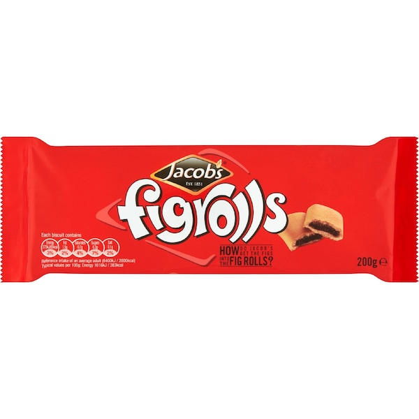 Jacobs Fig Rolls 200g