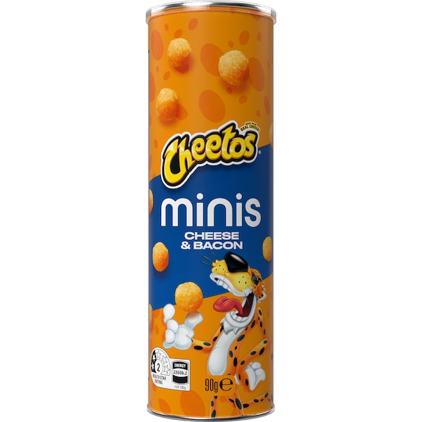 Cheetos Minis Cheese & Bacon Balls Cannister 90g