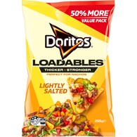 Doritos Corn Chips Loadables Lightly Salted