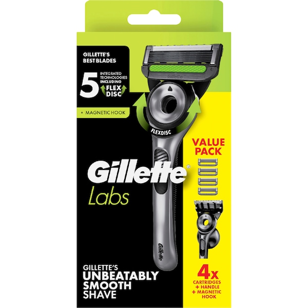 Gillette Labs Razor & 5 Cartridges each