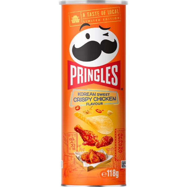 Pringles Korean Sweet Crispy Chicken Potato Chips 118g