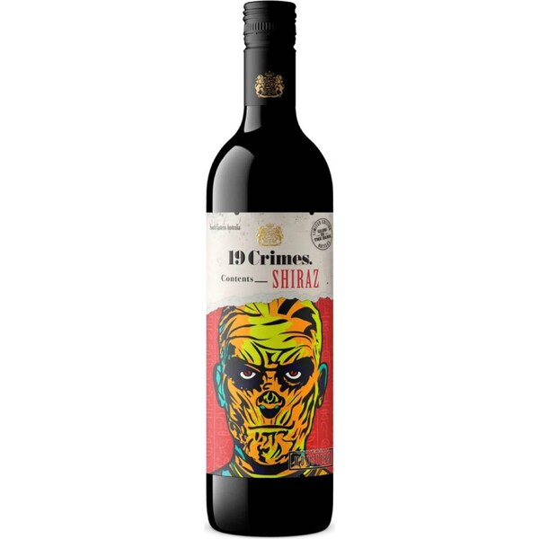 19 Crimes Halloween The Mummy Shiraz Bottle 750mL