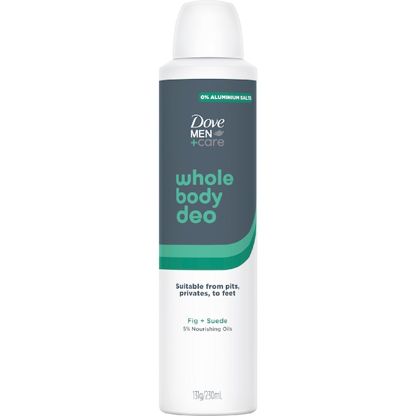 Dove Men Whole Body Deodorant Fig & Suede 230mL