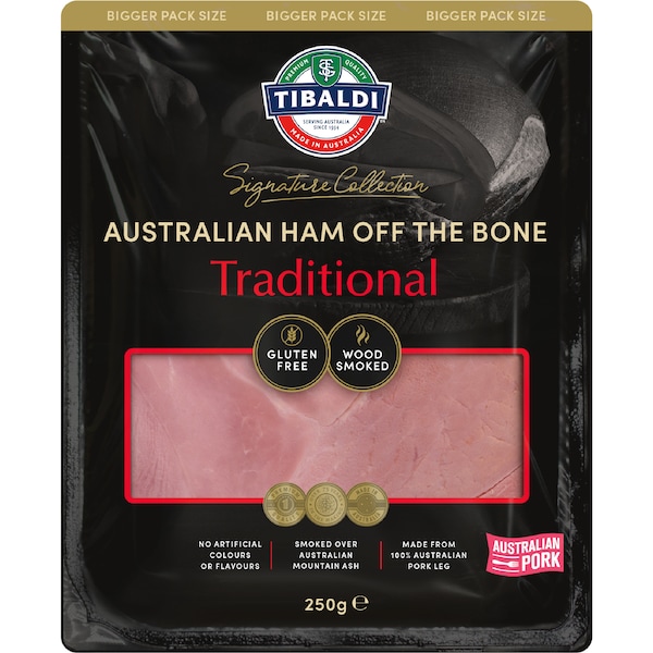 Tibaldi Signature Ham Off The Bone Traditional 250g