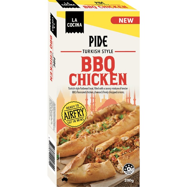 La Cocina Turkish Style Pide BBQ Chicken 200g