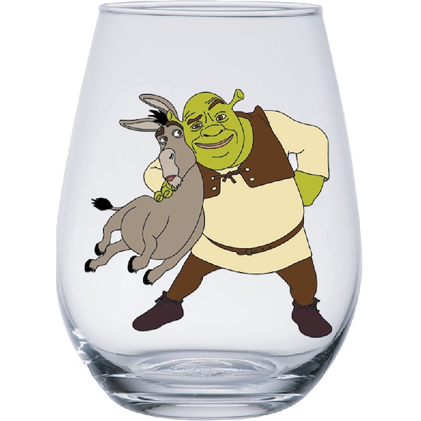 Christmas Globe Glass Shrek each